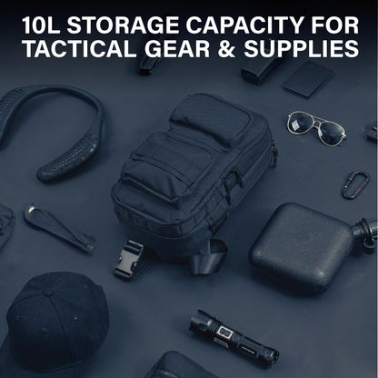 Rothco Tactical Traveler Crossbody Bag – Rugged Outdoor Travel Backpack for EDC Gear