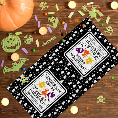 4 Pcs Halloween Kitchen Towels Hocus Pocus Decor I Smell Children Funny Hand Towels for Bathroom Gothic Dish Cloths Halloween Bathroom Decortions Housewarming Gift for Home Wall Decor 15.7x23.6 Inches