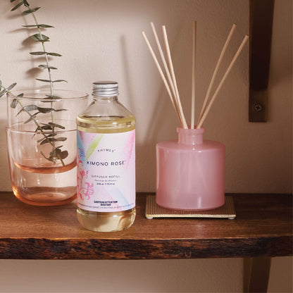 Thymes Reed Diffuser Oil Refill - Diffuser Oils Scents for Home Refill - Use for Reed Stick Room Air Fresheners (Frasier Fir, 7.75 fl oz)