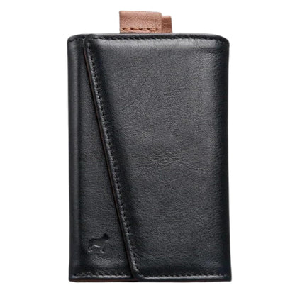 The Frenchie Co. - Speed Wallet - Ultra Slim Front Pocket Wallet - RFID Blocking Quick-Access Card Holder - Full-Grain Italian Leather Minimalist Design for Men & Women