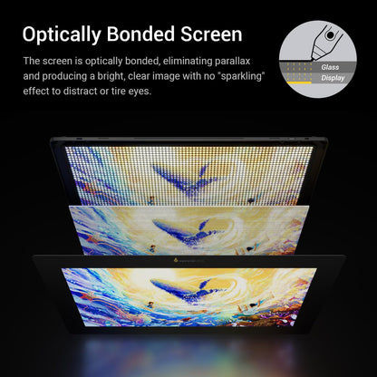Xencelabs Pen Display 16 Bundle with Quick Keys, 16" 4K OLED Portable Drawing Tablet with Screen Graphic Design Display with 2 Battery-Free Pens for Win/Win-ARM/macOS/Linux, Black