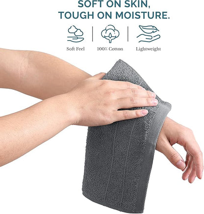Casa Platino Wash Cloths Pack of 24-100% Cotton Washcloths