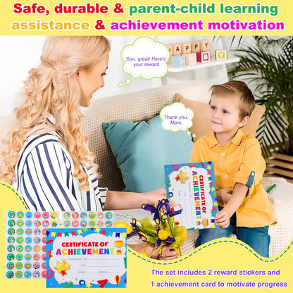 Alphabet ABC,Addition and Subtraction,Number,First Words,Shapes,Color Flash Cards 7 Set,568 Words Double-Sided Kindergarten Preschool Educational Pre k Flash Cards,Toddler FlashCards for Kids Ages 3+