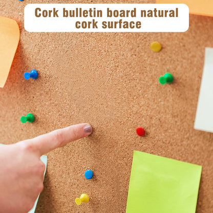 Mifuro 70"x34" Enclosed Bulletin Board, Outdoor Lockable Weather-Resistant Aluminum Cork Noticeboard for School & Office, Black Frame w/Cork