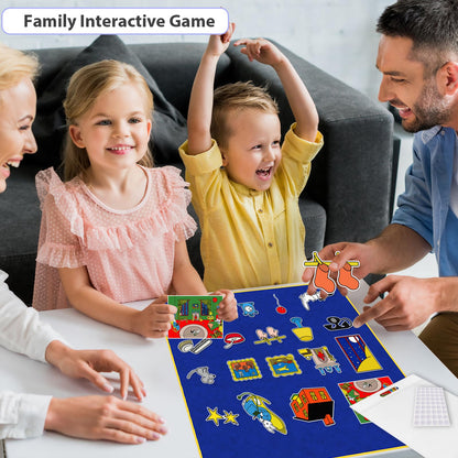 Ai fsem Goodnight Moon Fairy Tales Felt Board Story Sets Felt Toys Toddler Storytelling Interactive Toys Role Play Preschool Learning Activities