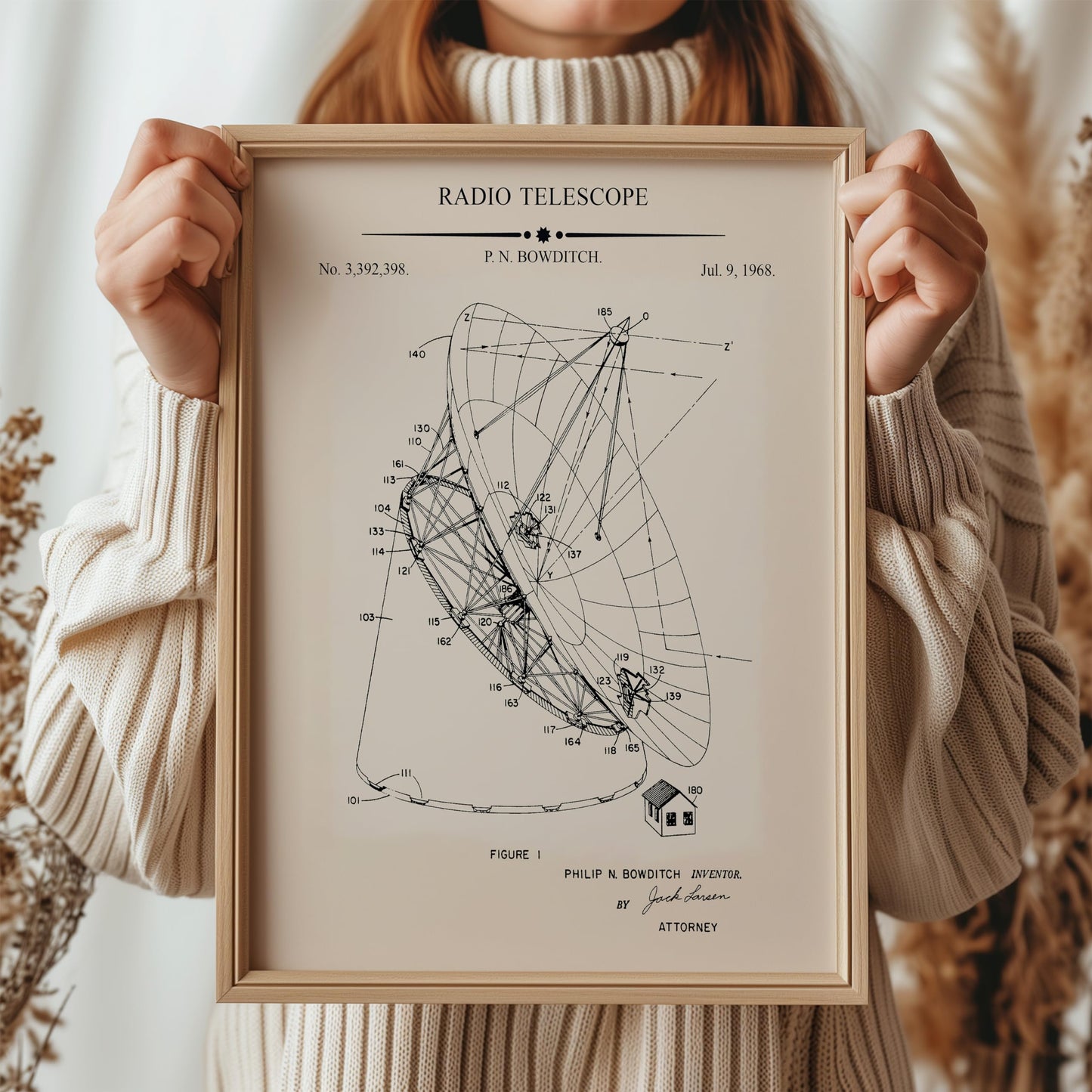 Monem Art 6-Piece Space Exploration Blueprint Print - Space Patent Poster - Rocket, Spaceship, NASA & Satellite Art - Technical Drawing Wall Design - Dorm or Office Decor - 8x10 UNFRAMED Wall Art