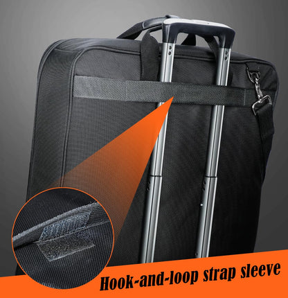 WELKINLAND 3-Suits Garment Bags for Travel W/ 4-Pack Compression Packing Cubes, 30L-Large Carry On Garment Bag for Travel, 15-Pockets Suit Holder Travel Bag, Wrinkle-Free Suit Garment Bag for Men