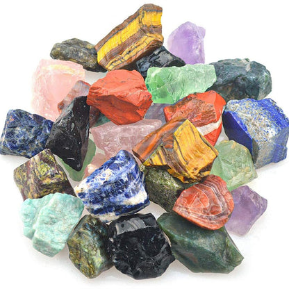 Light Green Fluorite Raw Crystals Healing Crystals Natural Rough Stones 1.2-2" for Tumbling, Fountain Rocks, Yoga, Meditation, Polishin, Gift 27