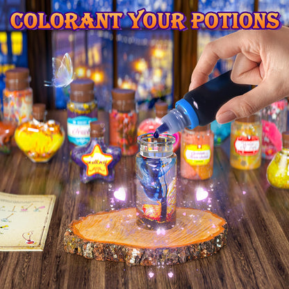 Magic Potion Kit for Girls,22 Potions Magic Mix Set for Kids 6 7 8 9 10 11 12 Years Mystery Potion Making kit Art Craft Kit Gifts Toys for Christmas Halloween Birthday