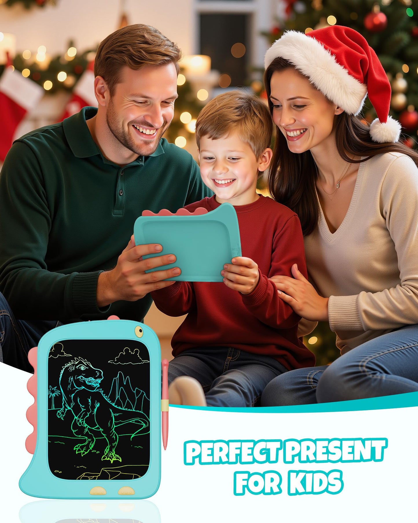 8.5 inch LCD Writing Tablet for Kids, Unicorn Toys Gifts for Girls Aged 3-5, Toddler Girl Kids Educational Travel Toy, Birthday Gift for 3 4 5 6 7 8 9 Year Old Girl (Blue