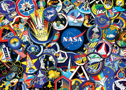 MasterPieces 1000 Piece Jigsaw Puzzle for Adults, Family, Or Youth - The NASA Missions - 19.25"x26.75"