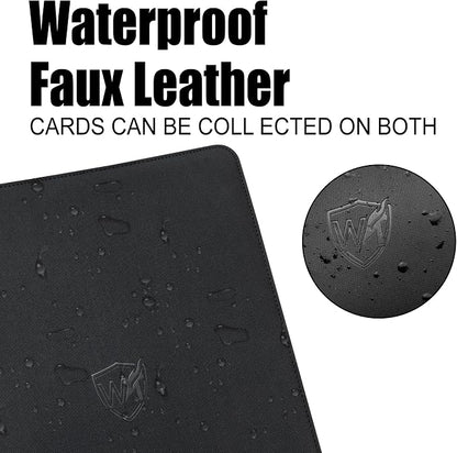 Card Binder for Trading Cards,16 Pocket with 32 Sleeves up to 1024 Cards, Waterproof Card Storage Book with Sleeves, Fits Baseball Football Basketball Sports Cards