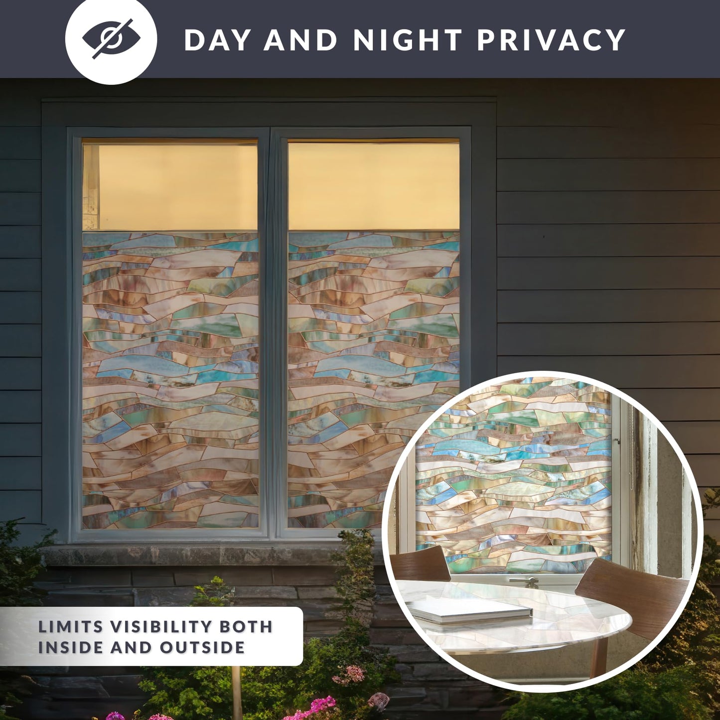 Artscape Terrazzo Window Film 24" X 36"