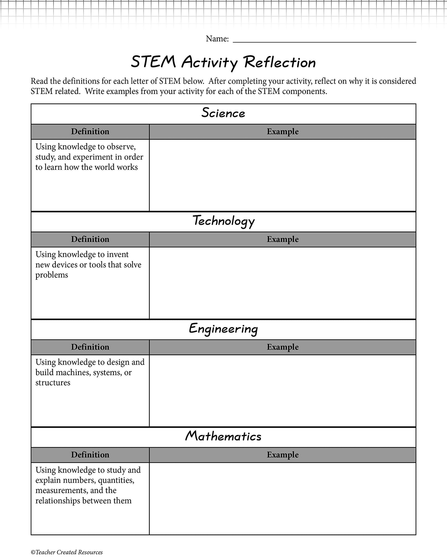 Teacher Created Resources STEM Starters: Hydraulics