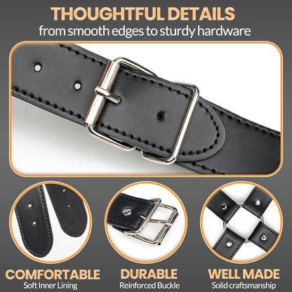 Men's X-Strap Chest Harness with Rivets, Adjustable PU Leather Body Harness Belt for Punk Cosplay, Muscle Show Clubwear Nightclub Stage Party Outfits X023