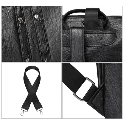 GAEKEAO Backpack Purse for Women PU Leather Anti-theft Backpack Ladies Convertible Large Travel Designer Fashion Shoulder Bag