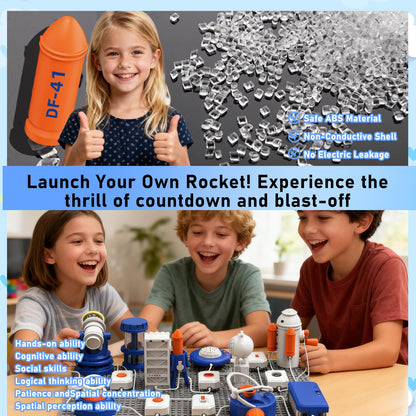 ElapseGlow AI Science Kit for Kids 6-12 Years | STEM Robotics & Electronic Circuit Building Kit with 66 Pcs & 500+ Experiments | Voice Controlled Educational Engineering Toys for Boys & Girls