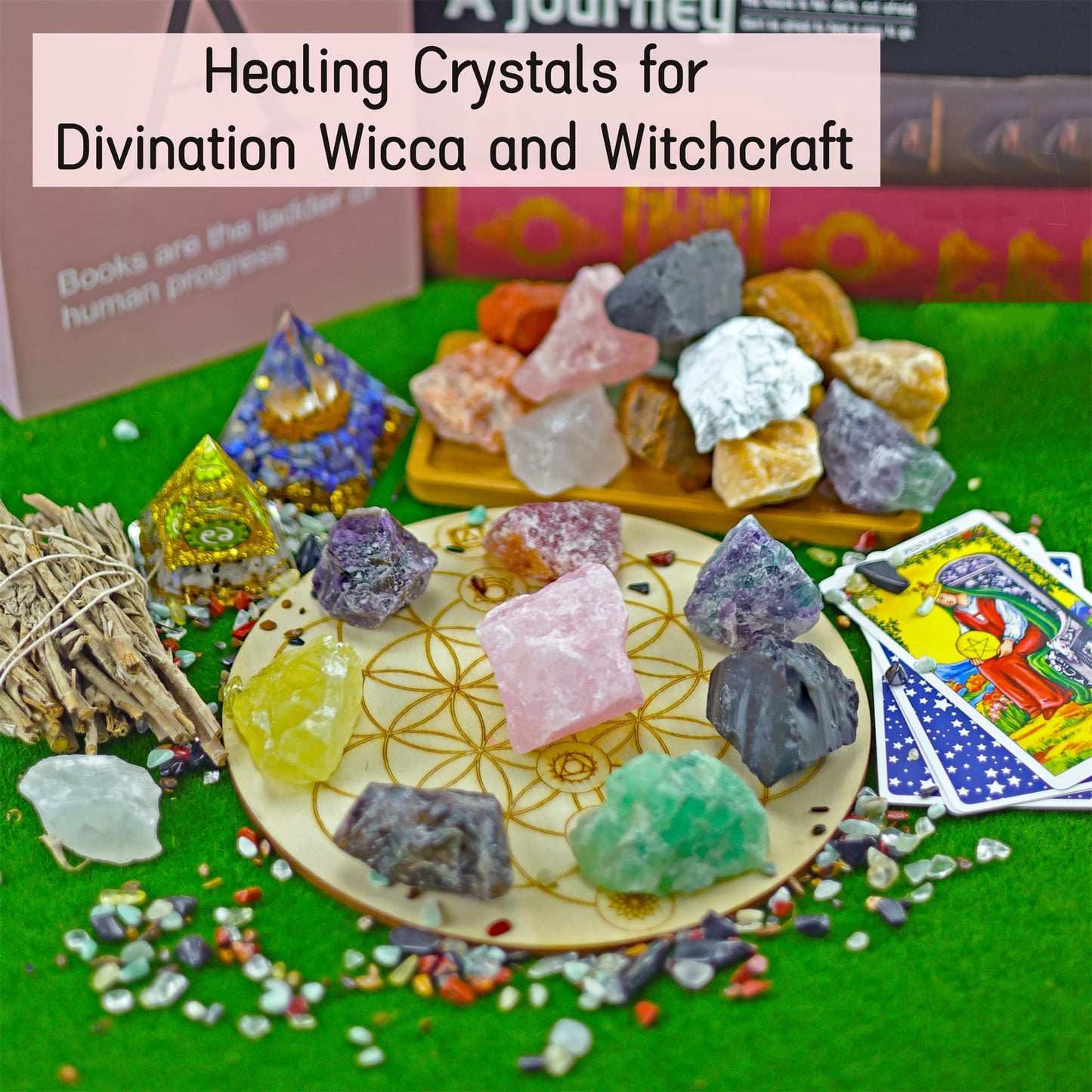 YATOJUZI Green Fluorite 1.8-2.2" Natural Raw Stones and Healing Crystals Large Stone Rough Crystal Rocks for Tumbling Cabbing Polishing Fountain Rocks Decoration 1PCS