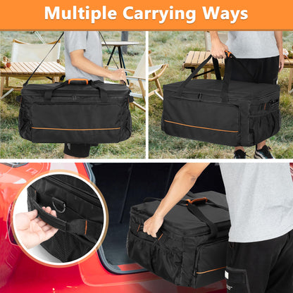 HODRANT Carry Bag Compatible With Ninja Woodfire Grill OG701 OG751, Outdoor Cover for OG700 Series Smoker, Water-Resistant BBQ Storage Case for Tools & Accessories, Bag Only