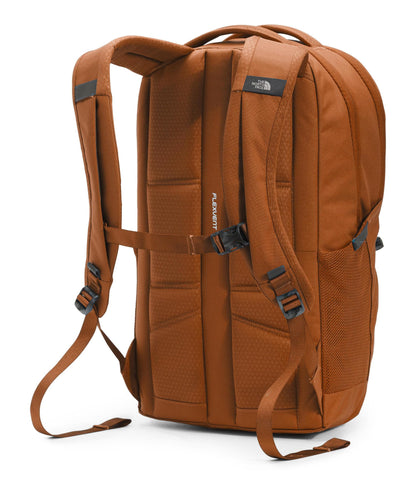 The North Face Jester Everyday Laptop Backpack - Commuter Daypack, Water Repellent, Laptop Sleeve, Leather Brown/TNF Black-NPF, One Size