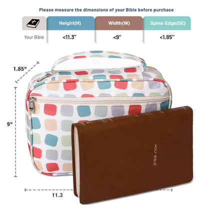 Mr. Pen- Bible Cover Case for Women, Large Bag with Durable Handle, 24-pcs Bible Journaling Kit & Study Supplies with No Bleed Highlighters and Pens, Christian Gift for Women
