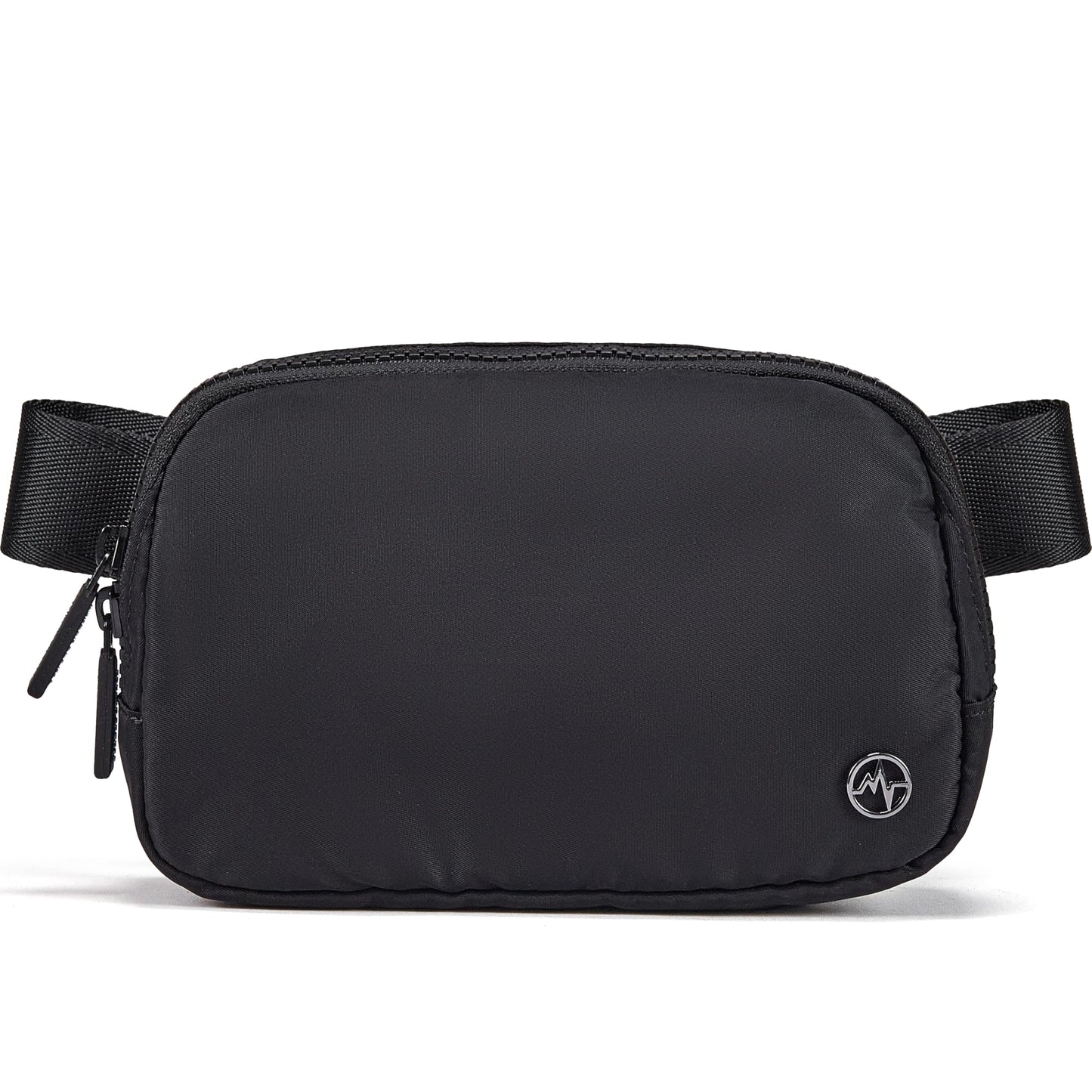 Pander Two Way Zipper Fanny Pack Nylon Everywhere Belt Bag for Women, Water Repellent Waist Packs, Crossbody Bags with Adjustable Strap.