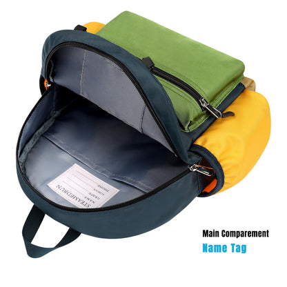 STEAMEDBUN Toddler Backpack for Boys 2-4: Kids Backpack Boys Girls - Preschool Kindergarten Daycare Backpacks - 12 inch