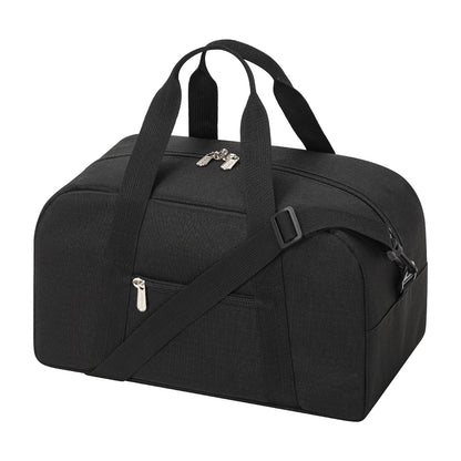 Small Gym Bag 14 inch lightweight Carry On Mini Duffel Bag for Travel Sport - Black