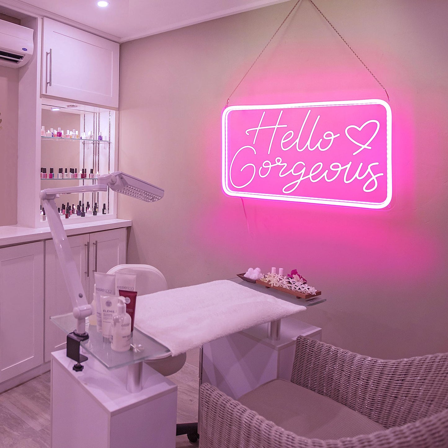 You're Like Really Pretty Neon Signs for Wall Decor, LED Neon Sign Aesthetic Room Decor for Teen Girls Neon Lights Signs for Bedroom, Salon, Wedding Party Pink Neon Name Sign