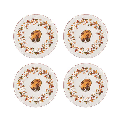 Pfaltzgraff Autumn Berry 16 Piece Dinnerware Set, Service for 4, Multi Colored