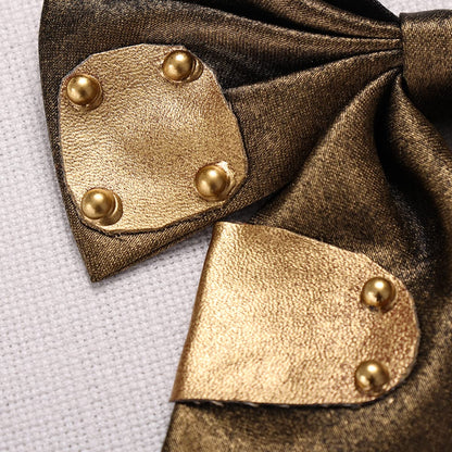 FAD-4U Steampunk Vintage Bow Tie Handmade for Men Gothic Costume Accessory