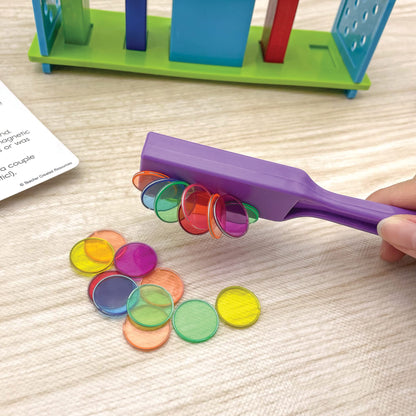 Teacher Created Resources Up-Close Science: Magnetic Wands, Rings & Discs Activity Set (TCR20369)