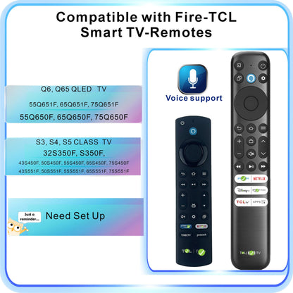 Universal Smart Remote Compatible with Hisense TV Remote Control Replacement 2025-2015, Voice, Bluetooth, Hisense Google, Android, Laser, Canvas TVs, 4K UHD, HD, Mini-LED, ULED