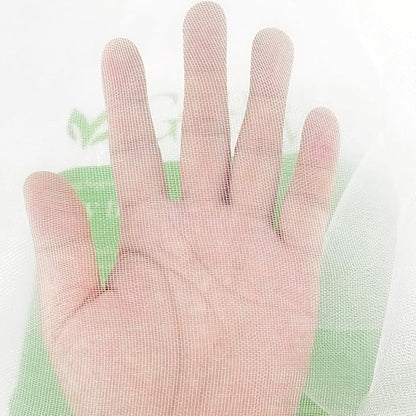 6.5Ft x 10Ft Mosquito Bug Insect Bird Fine Mesh Net Barrier Hunting Blind Garden Screen Netting for Protect Your Plant Fruits Flower