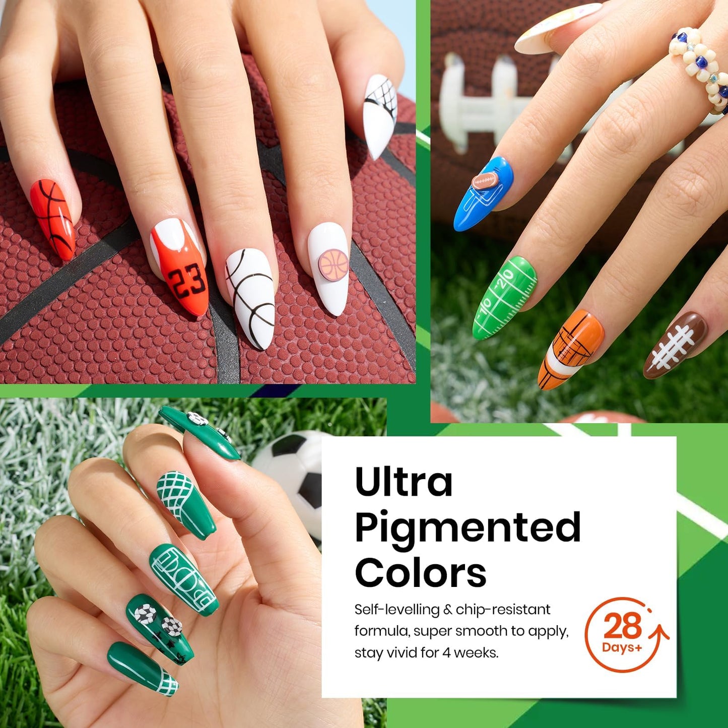 Beetles Halloween Gel Nail Polish - 39 Pcs Jelly Nail Set Glitter Changing Nail Polish Kit Treasure Box Collection with 3Pcs Base Matte and Glossy Top Soak Off Nails