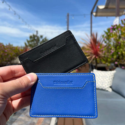 Minimalist Wallet for Men & Women – Ultra Slim Credit Card Holder Small Front Pocket Wallet – Compact, Thin, Lightweight Design