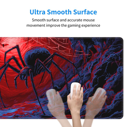 Halloween Mouse Pad Extended Large Gaming Mouse Pad XL Stitched Edges for Gamer Home Office 31.5 X 11.8 Inch