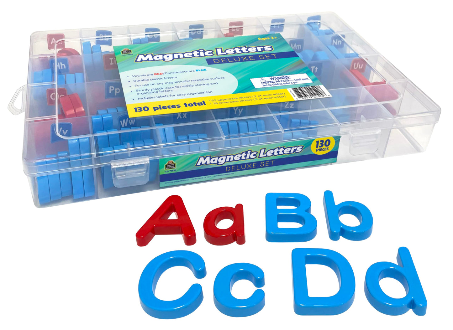 Teacher Created Resources Magnetic Letters Deluxe Set (TCR77582)