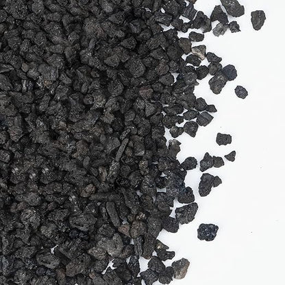Pulovin 2.5lbs Lava Rocks for Plants, 1/5 Inch Black Gravel for Succulent, Cactus, Bonsai Tree, Pure Volcanic Rocks, Top-Dressing, Good Drainage