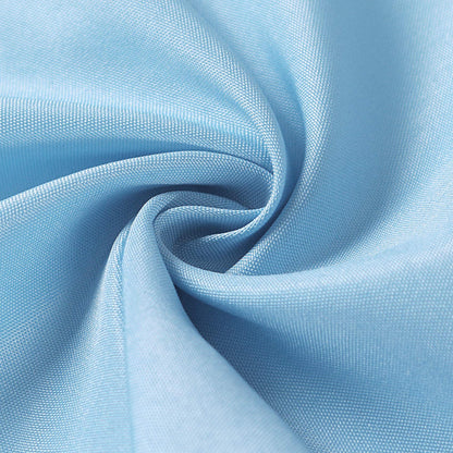 Cloth Napkins 20x20 inch Washable Polyester Dinner Napkins Soft Table Napkins for Wedding Party Dining Banquet(Blue Mist,25PCS)