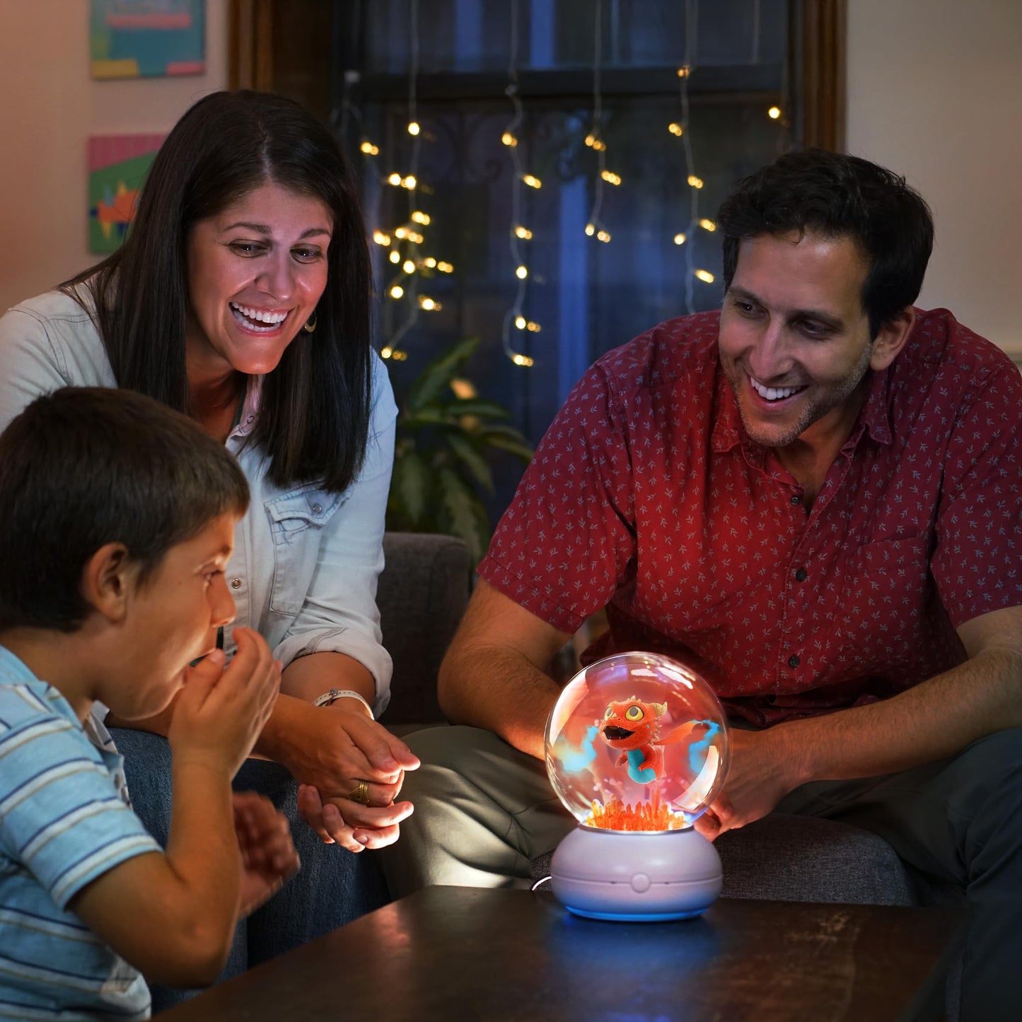 Imagix Crystal Ball – AI-Powered Interactive Hologram Companion for Kids Ages 5+ | Talking 3D Fairy & Dragon Toy with Stories, Games, Learning Help & Voice Interaction