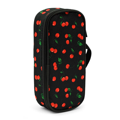 Droerfes Cherry Pencil Case Pencil Pouch Large Capacity Pen Bag School Office Organizer Stationery Storage Box For Girls Boys Teen Kids