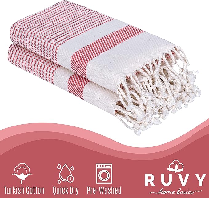 Ruvy Home Basics Turkish Hand Towels
