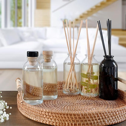 Urban Naturals Sandalwood & Vanilla Reed Diffuser Oil Gift Set | Tahitian Vanilla intermeshes & Desert Sandalwood Mingle to Create a Southern Bourbon Scent! | Great Idea