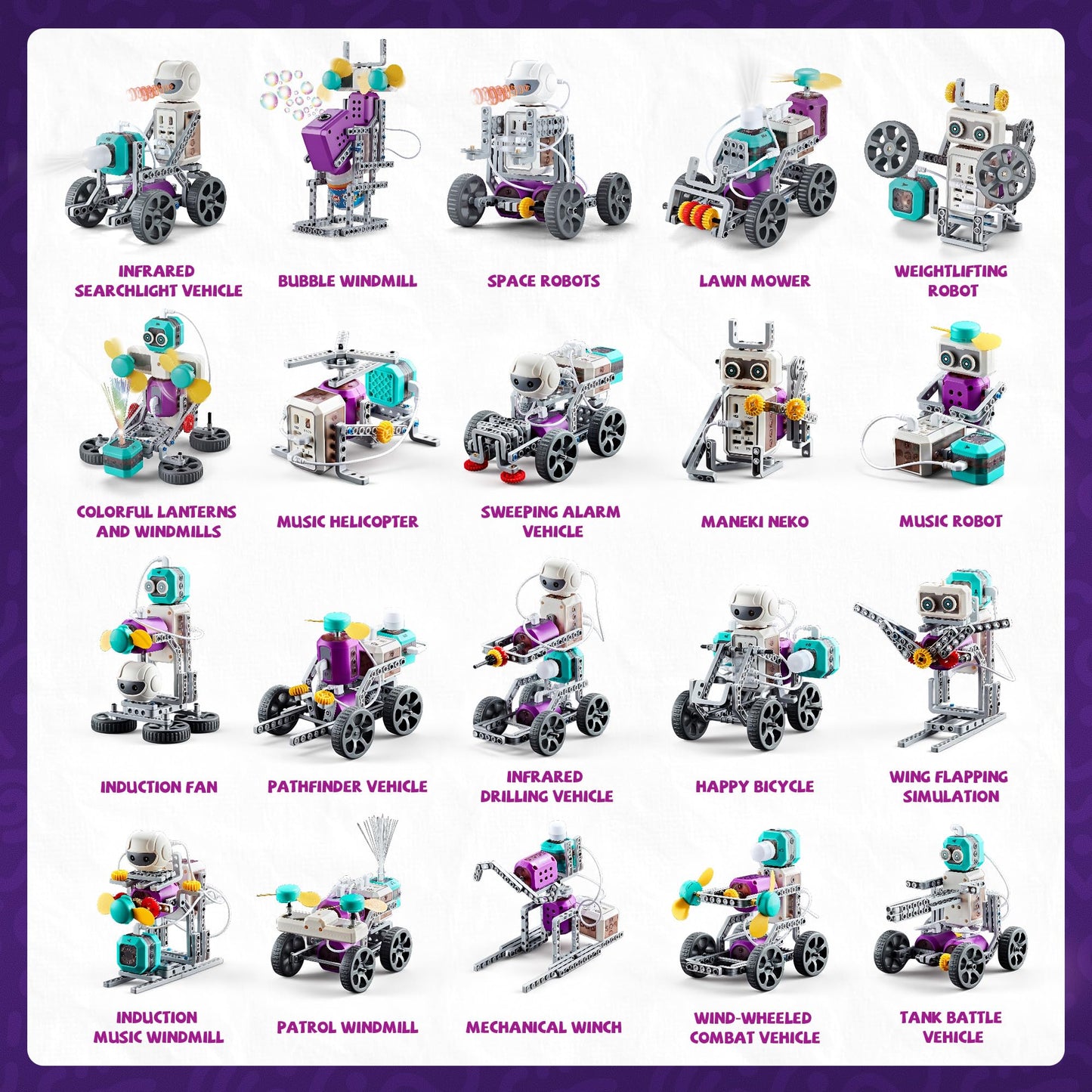 24-IN-1 STEM Circuit Science Experiments Robotics Kits Toys for Kids Ages 8-12 9-12, 10 11 12 Year Old Boys Gifts Toys, STEM Kit Toy for 10 11 12 Year Old Boys Gift, Gifts for Teen Boys Girls