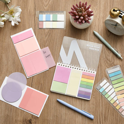 Jutom 41 Pcs Aesthetic Book Annotation Kit with Pencil Bag Bible Journaling Kit Notebook Sticky Note Tab Highlighter Black Ink Pen Page Marker School Office Supplies Christmas Bible Lover Gift(Green)