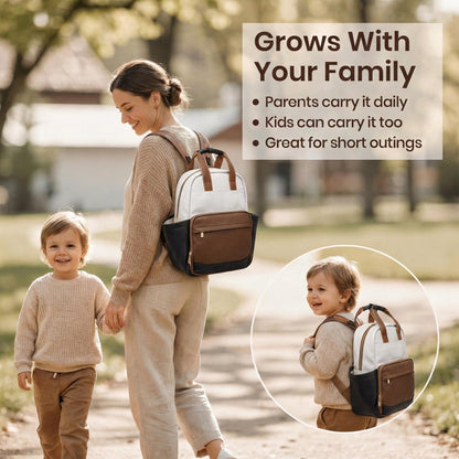 miss fong Small Diaper Bag - Baby Diaper Bag Backpack Mini Diaper Backpack Checkered Diaper Bag with Changing Pad Toddler Backpack for Travel Daycare Mommy Diaper Backpack for Mom & Dad