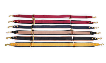 GOXTECH Purse Strap Replacement Crossbody Handbag Stripe Wide Adjustable (Brown -Bag Strap)