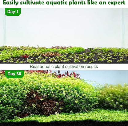 13.2Ib Aquarium Soil Water Grass Mud Fish Tank Aquascaping Aquarium Substrate Soil for Plants and Shrimps,No Need to Wash and No Muddy Water