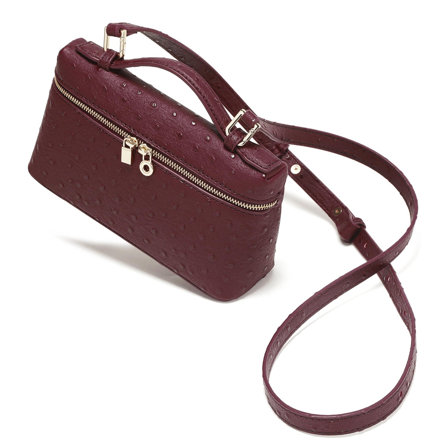 Rejolly Crossbody Bag for Women Small Pouch Top-Handle Leather Bag Designer Shoulder Handbag Quiet Luxury Trendy Purse